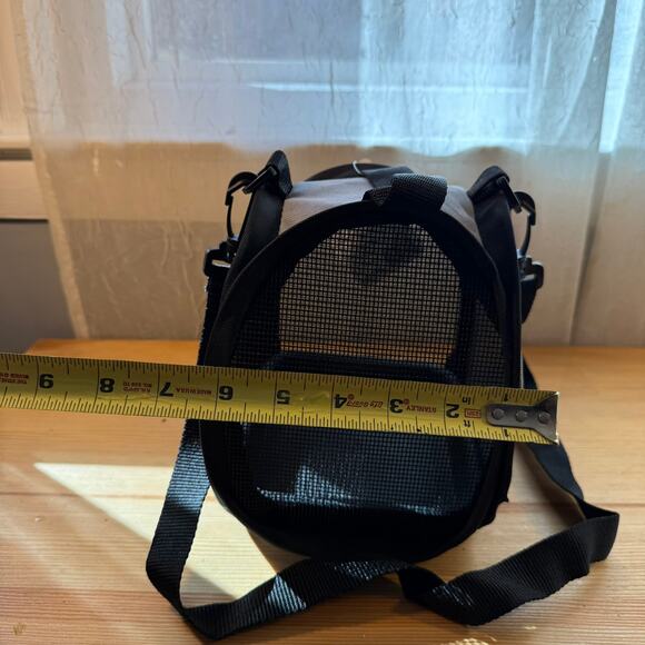 You & Me Small Animal Pet Carrier Black Mesh Travel Bag — New with Tag - Picture 7 of 8